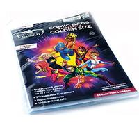 Ultimate Guard Lot de 100 Sacs refermables pour Bande dessinée Doré