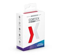 Ultimate Guard manches en cortex mat taille standard (100) - rouge