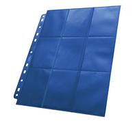 Ultimate Guard Pages à Chargement latéral 18 Poches (50 Pages, Bleu)