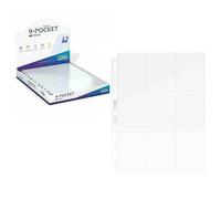Ultimate Guard Premium Protection Durable 9 pages de poche pochettes carte 100 p