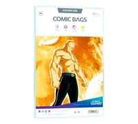 Ultimate Guard Sacs de bande dessinée Doré (Taille dorée) – Lot de 100