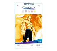 Ultimate Guard Sacs refermables Lot de 100 pour bande dessinée Doré