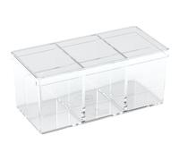 Ultimate Guard Stack´n´Safe Card Box Boîte à Cartes, Uni, UGD010085, Transparent