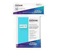 Ultimate Guard Supreme UX Manches Taille Standard Pochettes pour Cartes à Collectionner, UGD10796, Bleu-Vert