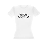 Ultimate Guard T-Shirt Femme Wordmark Blanc (XS)