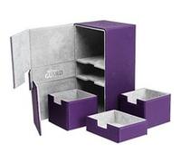 Ultimate guard taille standard xenoskin 200 plus double deck flip-n-tray étui (violet) Violet G