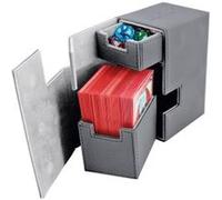 Ultimate guard taille standard xenoskin 80 plus flip-n-tray deck étui (gris) Gris G