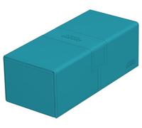 Ultimate Guard – Twin Flip`n`Tray 266+ Xenoskin – Bleu Pétrole