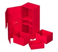 Ultimate Guard Twin Flip`N`Tray 266+ Xenoskin Rouge