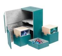 Ultimate Guard - Twin Flip'n'Tray Deck Case 200+ taille standard XenoSkin Petrole G