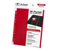 Ultimate Guard UGD010407 Pages de classeur Rouge