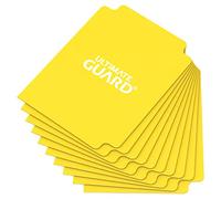 Ultimate Guard UGD010451 Lot de 10 séparateurs de Cartes Jaune Clair