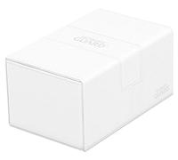 Ultimate Guard UGD011235 Twin Flip`n`Tray 160+ XenoSkin Monocolor Blanc Boîte à cartes
