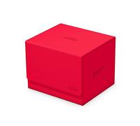 Ultimate Guard UGD011330 Minthive 30+ XenoSkin, boîte de carte de crédit, rouge/sortie, couleur unie (Getaway Solids)