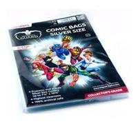 Ultimate Guard Lot de 100 Sacs de Bande dessinée (Argent, Taille : 100)