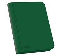 Ultimate Guard Zipfolio 160 8 Pocket Xenoskin Trading Card Folder Vert Enfants