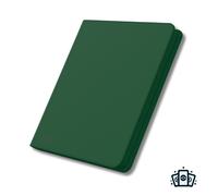 Ultimate Guard Zipfolio 480 - 24-Pocket XenoSkin (Quadrow) - Vert