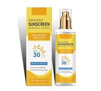 Ultimate Hair & Scalp Sunscreen Spray SPF 30,Brume solaire,Spill de crème solaire du cuir chevelu,Brume de protection solaire aux cheveux,Bouclier UV,Protection cheveux soleil et mer (1)