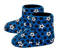 Ultimate Kids Pantoufles de Football pour Enfants, Bottes pour garçons et Filles, Pantoufles doublées en Polaire, Chaussons de Chaussures de Maison