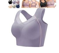 Ultimate Lifting and Shaping Corrector Bra 2026 Seamless Wireless Shaping Bra for Older Women Posture Support Push up Bras (Gray,TTG)