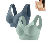 Ultimate Lifting and Shaping Corrector Bra 2026 Seamless Wireless Shaping Bra for Older Women Posture Support Push up Bras (2pc D,Moyen)