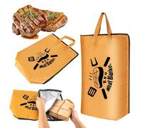 Ultimate Meat Vault - Grande couverture de repos pour barbecue de 53,3 cm pour poitrine, porc, dinde | Technologie de rétention de la chaleur à 5 couches, étanche, design à large ouverture