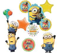 Ultimate Minions Lot de 9 décorations pour bouquet de ballons