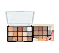 Ultimate Nudes Eyeshadow Palette 15 Matte, Satin & Metallic Shades Vegan Formula with Pressed Pigments (18g)
