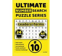 Ultimate Number Search Puzzle Series 10: "The Numbers Behind the Power!" The only puzzle book that wont overwhelm you. 6x9-inch print