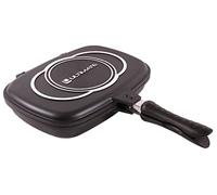 Ultimate Poêle à Griller avec Couvercle Grill Pan with Lid | Ustensile Camping