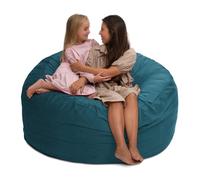 ULTIMATE SACK Pouf poire surdimensionné de 1,5 m pour adultes, confortable, canapé, causeuse, meubles | Daim nuage