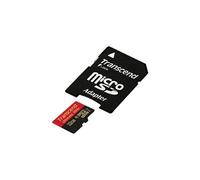 Transcend Carte microSDHC Ultimate TS32GUSDHC10U1 32 Go Class 10 UHS‑I (600x) avec adaptateur SD