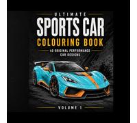 Ultimate sports car colouring book