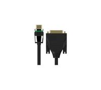 Ultimate ULS1300 - Adaptateur vidéo - liaison simple - DVI-I femelle pour HDMI mâle - 1 m - triple blindage - noir