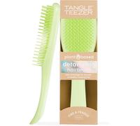Ultimate Vegetable Detangler,Detangling Hairbrush,Fine Hair,Colored,Soft 2-Level Bristles,Reduces Breakage,No Pulling,Gentle on Delicate Hair,Matcha