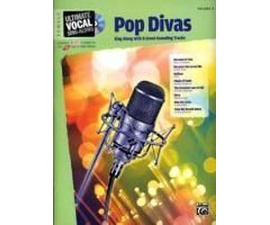 Ultimate Vocal Sing-Along Pop Divas: Female Voice, Book & Enhanced Cd