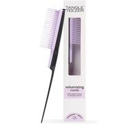 Ultimate Volumizer Hair Brush,For All Hair Types,Provides Texture And Volume,With Soft Comb For Creping,Minimizes Breakage,Black And Lilac