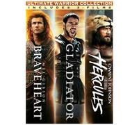 Ultimate Warrior Collection : Braveheart/Gladiator/Hercules – DVD – Coffret 3 films