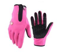 Ultimate Waterproof & Windproof Thermal Gloves for Men & Women - Non-Slip Touchscreen Winter Gloves Ideal for Cycling, Driving, Running, and Hiking and Outdoor Activities in Cold Weather (B,XL)