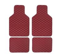 UltimateGuard Pro Tapis de sol de voiture toutes saisons | Ensemble complet imperméable et antidérapant pour intérieur de véhicule robuste (rouge)