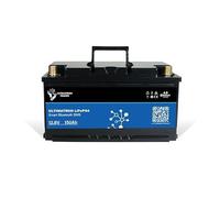 ULTIMATRON - Batterie Lithium sous siège 12.8V 150Ah LiFePO4 Smart BMS avec Bluetooth