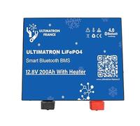 ULTIMATRON - Lithium - 12.8V 200Ah - Bluetooth Version chauffante - LiFePO4 Smart BMS avec Bluetooth