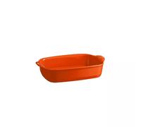 ULTIME Plat à Four en Céramique Rectangle Emile HENRY Orange Toscane 29 x 19 cm
