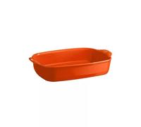 ULTIME Plat à Four en Céramique Rectangle Emile HENRY Orange Toscane 36 x 23 cm