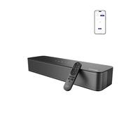ULTIMEA 2.1ch Barre de Son TV Tout-en-Un, Puissance Crête 132W, Caisson de Basses Intégré, Barre de Son PC/Jeux, App Contrôle, 16 Pouces Haut-parleurs, BT 5.4, Opt/AUX/Montage Mural, Poseidon M20 Pro