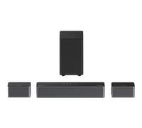 ULTIMEA 5.1 Barre de Son avec Dolby Atmos, 2 Haut-Parleurs Arrière - Poseidon M4T Noir G