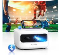 ULTIMEA 5G WiFi Portable Beamer, Full HD 1080P Décodage Mini Beamer 300 ANSI Lumen, Focus électrique, Compatible avec iOS Android Phone