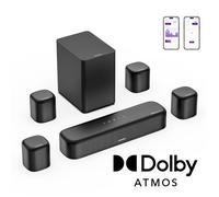 ULTIMEA 7.1 Barre de Son - Système de Son Surround - Dolby Atmos 7.1 Canaux - Contrôle App - 350W