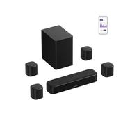 ULTIMEA 7.1ch Barre de Son TV Surround avec Caisson de Basses, Barre de Son avec 4 Haut-parleurs Surround, Max 330W, Système Audio Surround, HDMI Arc, Bluetooth® 6.0, Aura A40 Pro, Modèle 2026