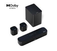 Ultimea Aura A50 Pro 5.1 Barre de son, Dolby Atmos, système de son surround pour téléviseur, contrôle par application, 2 haut-parleurs surround, HDMI eARC/OPT/AUX/BT